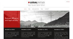 Desktop Screenshot of legalpartner.pl